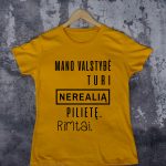 Geltoni marškinėliai VAI-Recovered