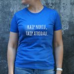 Mėlyni marškinėliai MOT-Recovered