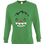 žalias vaikiškas džemperis berniukui