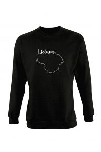Lietuviška atributika džemperis su užrašu Lietuva