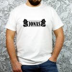 Marškinėliai su spauda Jonui