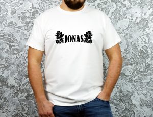 Marškinėliai su spauda Jonui
