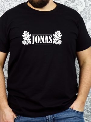 Marškinėliai su spauda Jonui Joninių proga