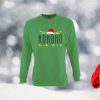 Žalias vaikiškas kalėdinis džemperis su užrašu Ho ho ho