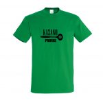 Žali marškinėliai su užrašu Kazano profas