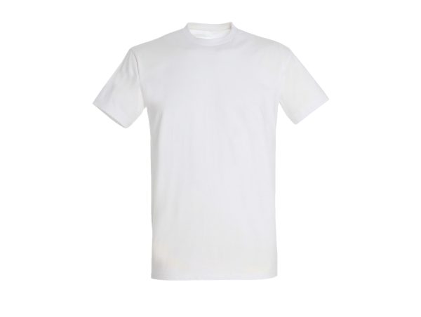Balti marškinėliai unisex