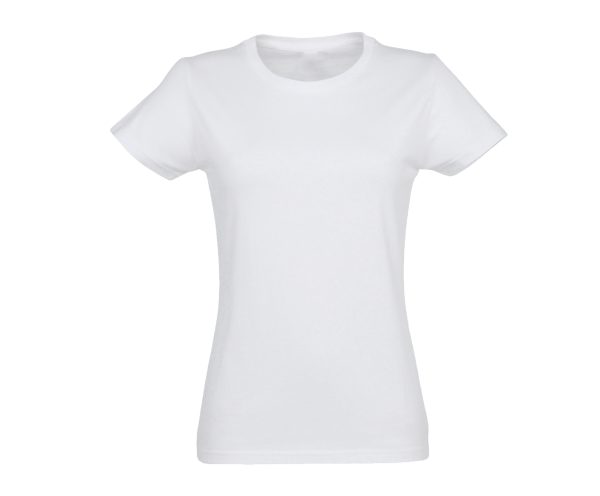 Moteriški balti marškinėliai